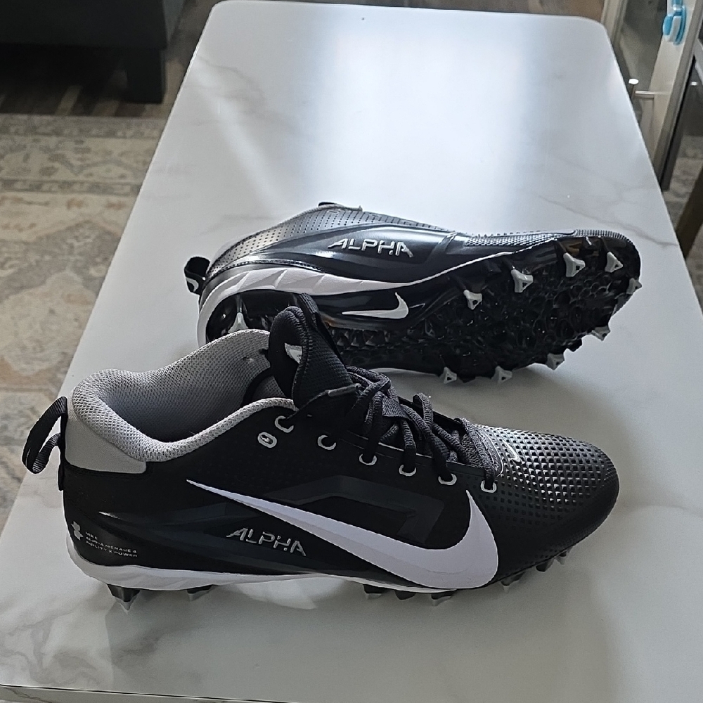 Nike Alpha Black and White Athletic Shoes